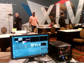 On Location at Superbowl 45